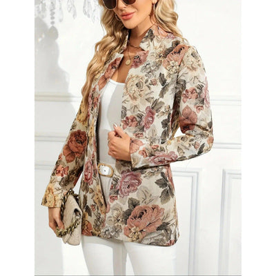 Mode Casual Geprinte Jas